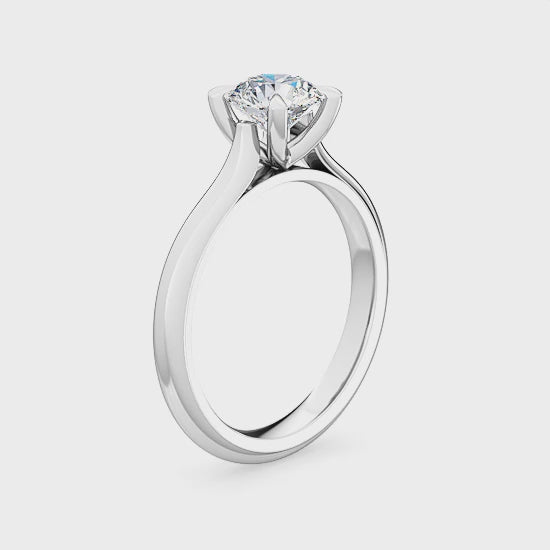 Engagement Ring with 1.00 ct. Labgrown Diamond – Beauty and Ethics SJR55364RD