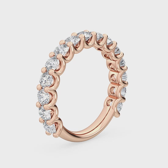 Alliancering med 1.65 ct. Labgrown Diamanter – Luksuriøs og Bæredygtig SJR56925