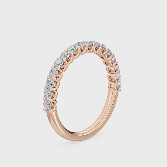 Alliancering med 0.55 ct. Labgrown Diamanter – Delikat og Bæredygtig SJR55952