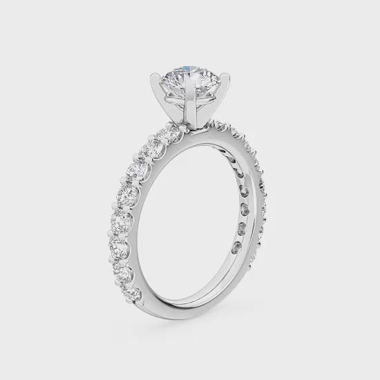 Lab Grown Diamond Engagement Ring 2.09 ct. – Timeless Luxury SJR56266