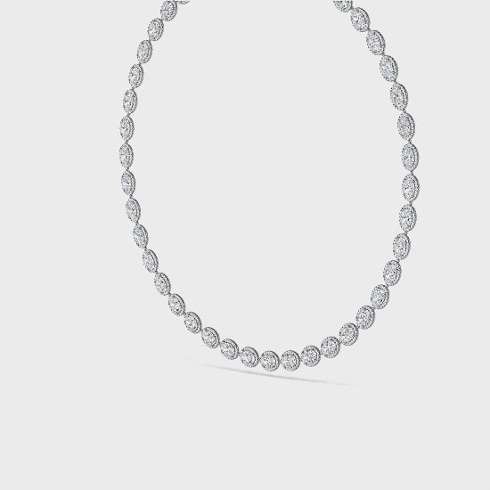 Halskæde med Labgrown Diamanter (26.49 ct) SJN08032