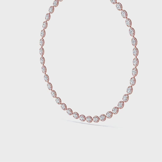 Halskæde med Labgrown Diamanter (26.49 ct) SJN08032