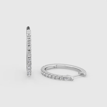 Creoler med Labgrown Diamanter (0.50 ct) SJE31871