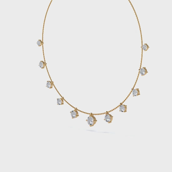 Halskæde med Labgrown Diamanter (4.19 ct) SJN08029