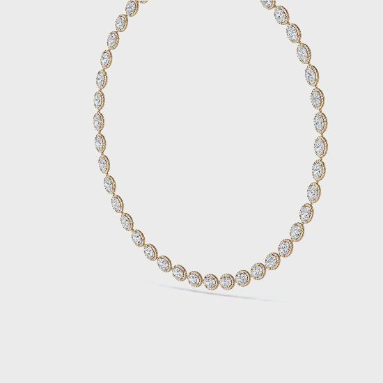 Halskæde med Labgrown Diamanter (26.49 ct) SJN08032
