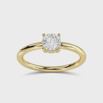 Lab Grown Diamant Forlovelsesring 0.50 ct – Elegant Look SJR57602