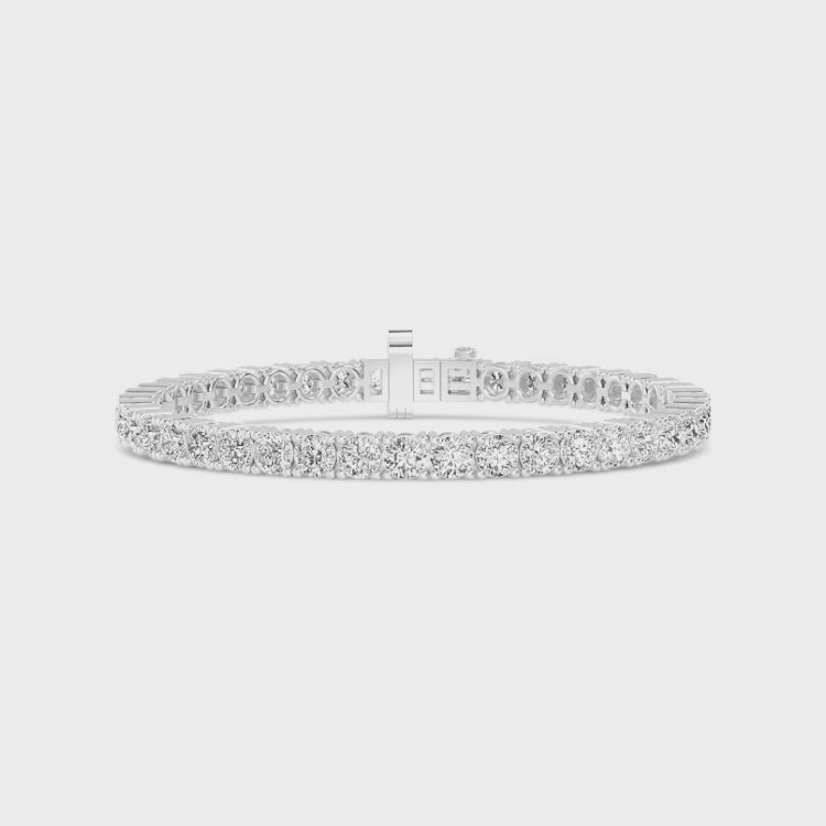 Tennisarmbånd med Labgrown Diamanter (13.00 ct.) SJBR20227-13.00ct