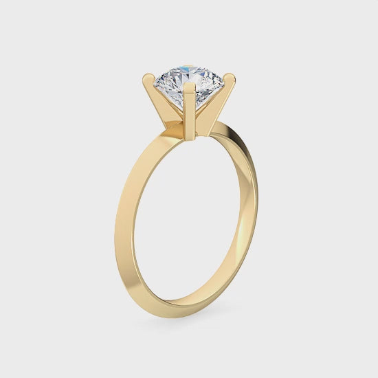 Lab Grown Diamant Forlovelsesring 1.00 ct. – Tidløs Klassik SJR55572RD