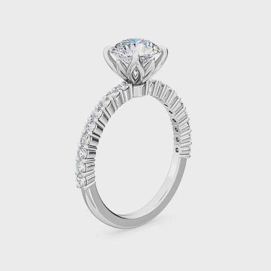 Lab Grown Diamond Engagement Ring 1.34 ct. – Classic Beauty SJR55547RD