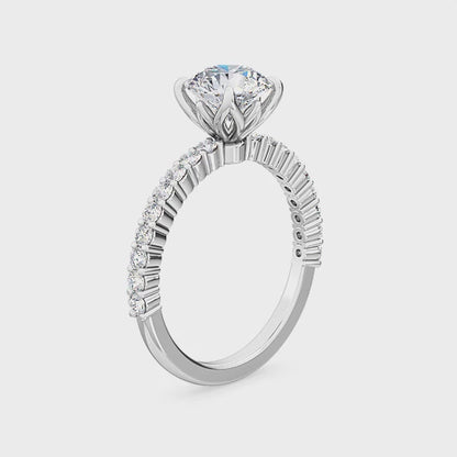 Lab Grown Diamond Engagement Ring 1.34 ct. – Classic Beauty SJR55547RD