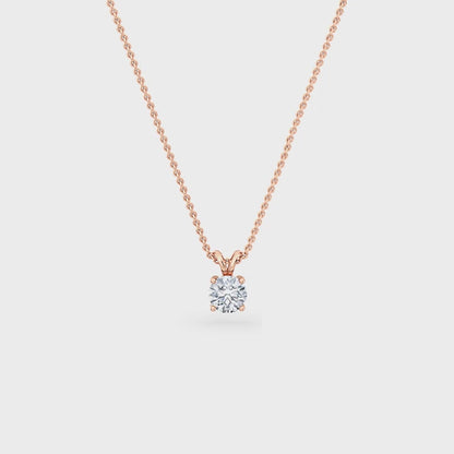 Solitaire Pendant with Labgrown Diamond (0.75 ct) SJP31594A