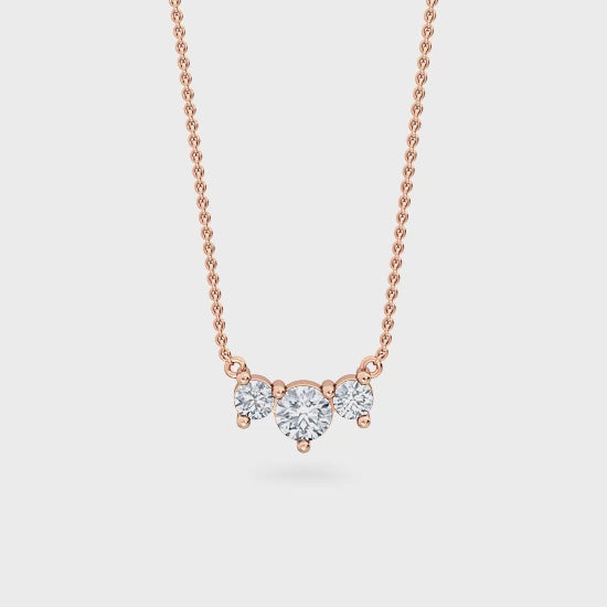 Labgrown Three Stone Pendant with Diamonds (1.61 ct) SJP31608B