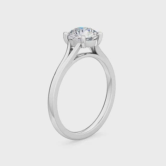 Förlovningsring i 14 karat guld med labbodlad diamant – Dream of Love SJR55010RD