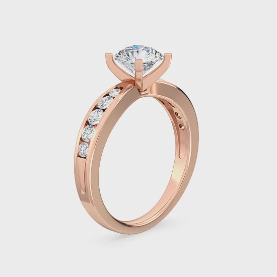 Lab Grown Diamond Engagement Ring 1.38 ct – A Brilliant Union SJR55515RD