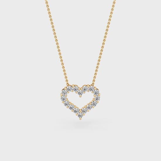 Heart Pendant with Labgrown Diamonds (1.00 ct) SJP31469C