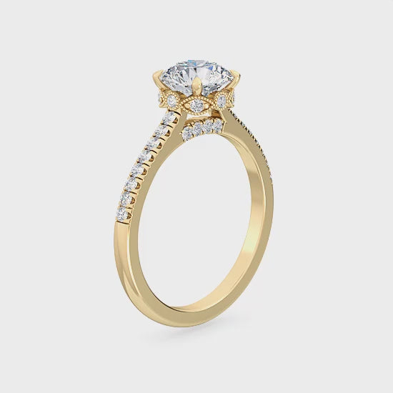 Lab Grown Diamond Engagement Ring 1.31 ct. – Classic Elegance SJR55549RD