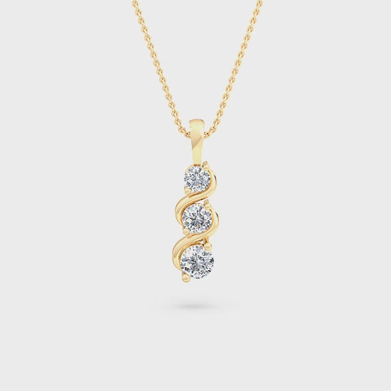 Labgrown Pendant with Diamonds (1.00 ct) SJP31672