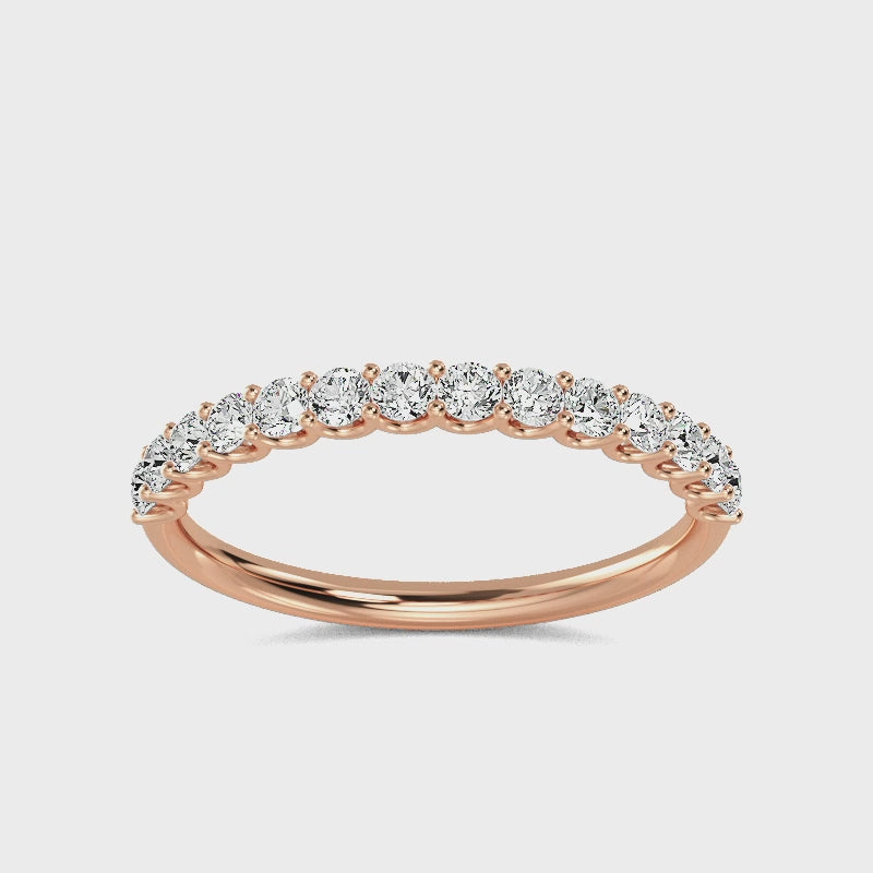 Alliancering med 0.50 ct. Labgrown Diamanter – Diskret Elegance og Bæredygtighed SJR57171B