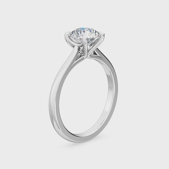 Lab Grown Diamant Forlovelsesring 1.00 ct. – Ren Skønhed SJR55568RD