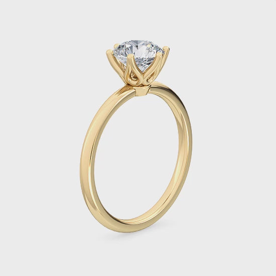 Lab Grown Diamant Forlovelsesring 1.00  ct. – Tidløs Kærlighed SJR55576
