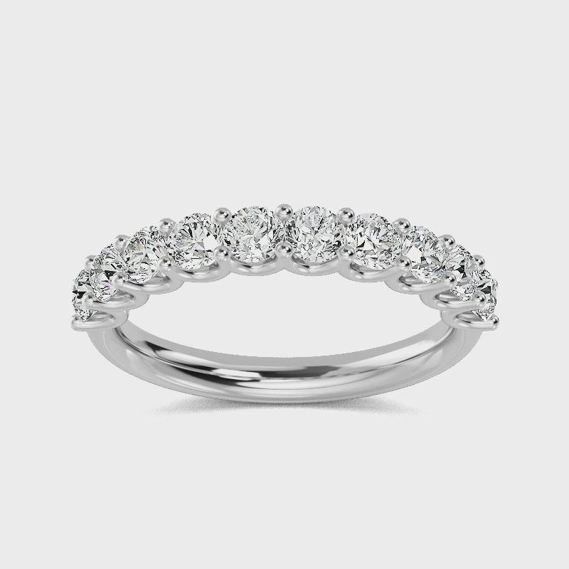 Alliancering med 0.92 ct. Labgrown Diamanter – En Kombinering af Stil og Bæredygtighed SJR57171D