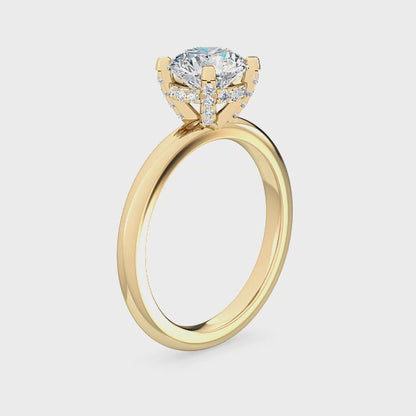 Engagement Ring with 1.14 ct. Labgrown Diamonds – A Timeless Classic SJR55039RD