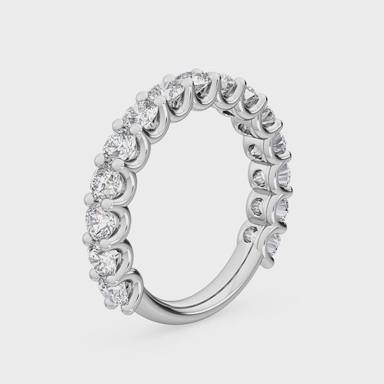 Alliancering med 1.65 ct. Labgrown Diamanter – Luksuriøs og Bæredygtig SJR56925