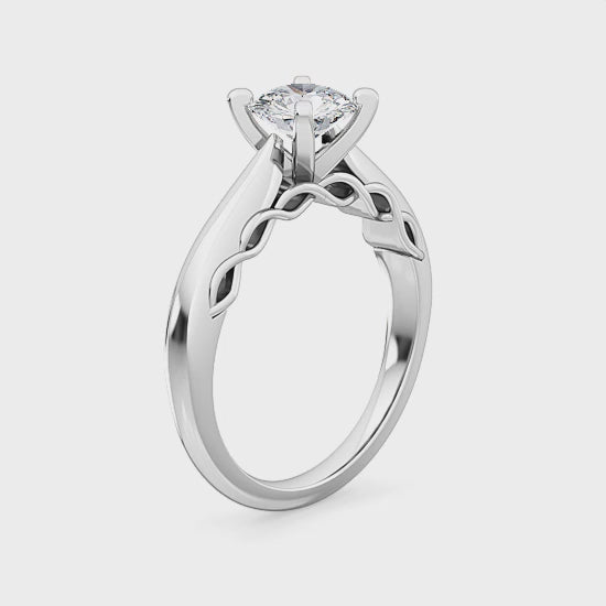 Engagement Ring with 1.00 ct. Labgrown Diamond – Timeless and Elegant SJR55116RD