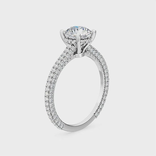 Lab Grown Diamond Engagement Ring 1.63 ct. – Timeless Beauty SJR55560RD