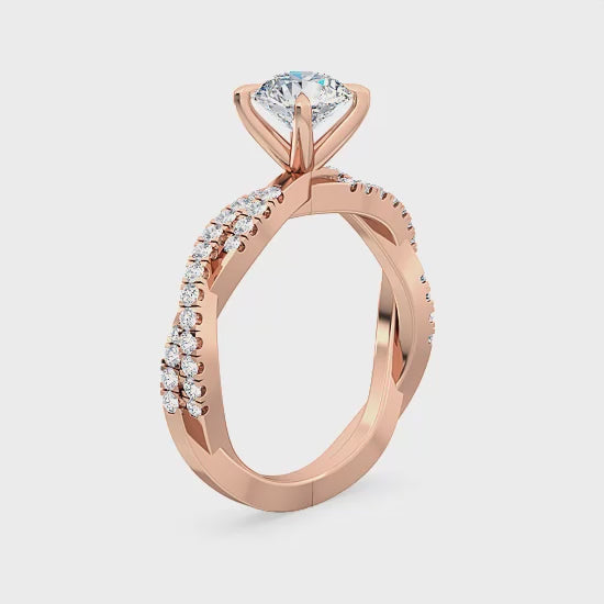 Engagement Ring with 1.29 ct. Labgrown Diamonds – Classic and Timeless SJR55125