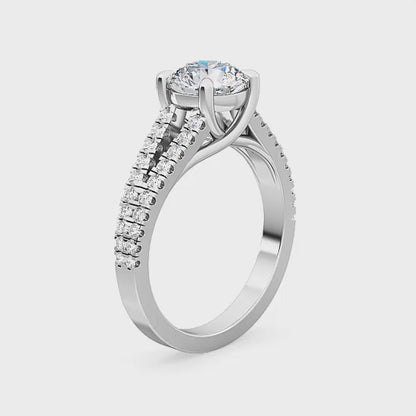Engagement Ring with 1.32 ct. Labgrown Diamonds – Timeless Luxury and Romance SJR55021RD