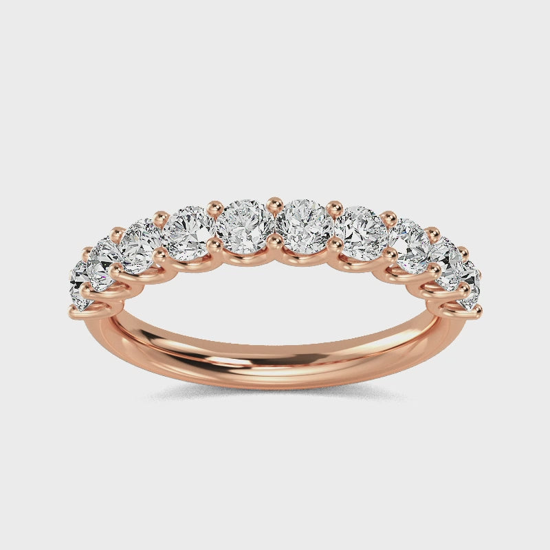 Alliancering med 0.92 ct. Labgrown Diamanter – En Kombinering af Stil og Bæredygtighed SJR57171D